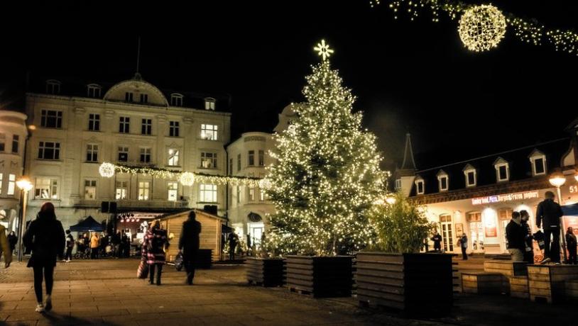Juletræs tænding i Odder