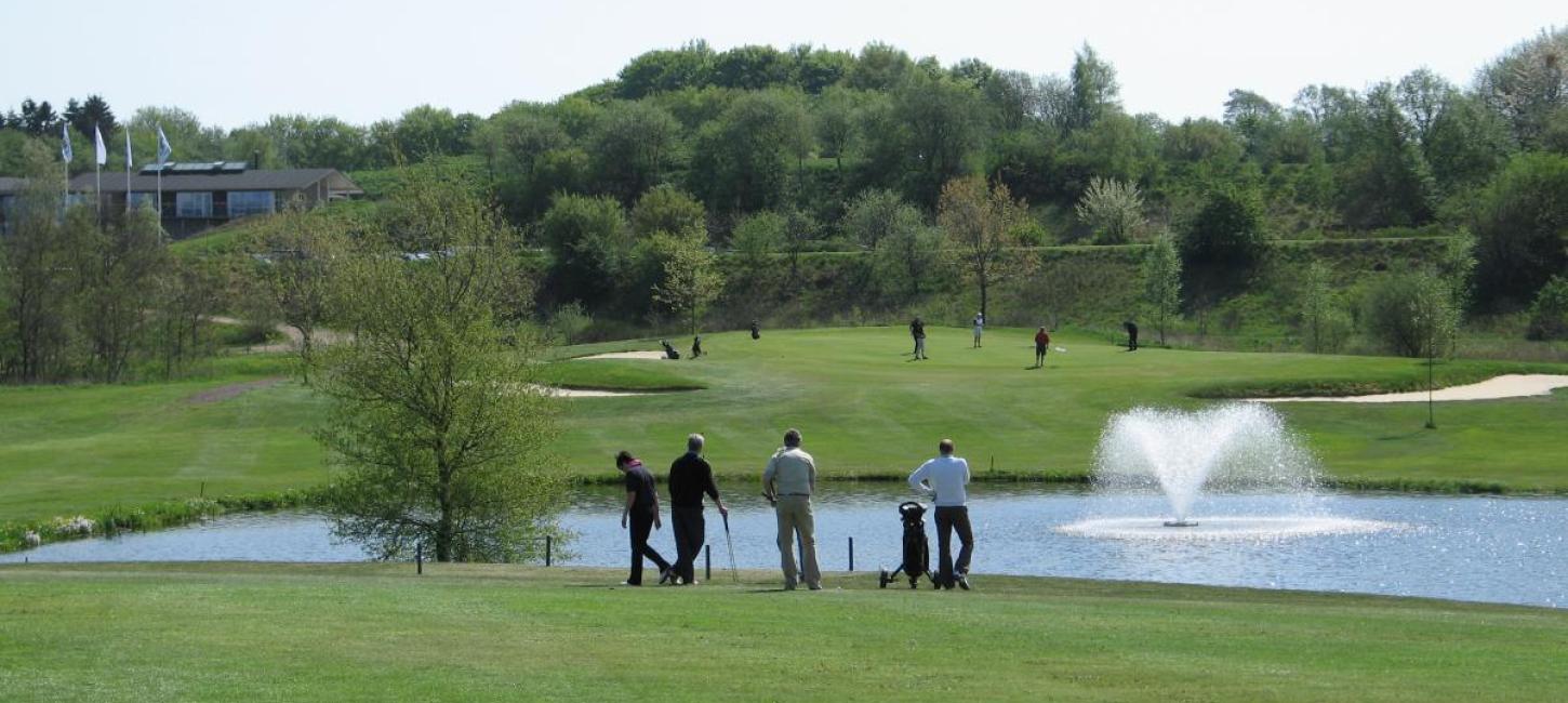 Golf ved Horsens Golfklub i Kystlandet