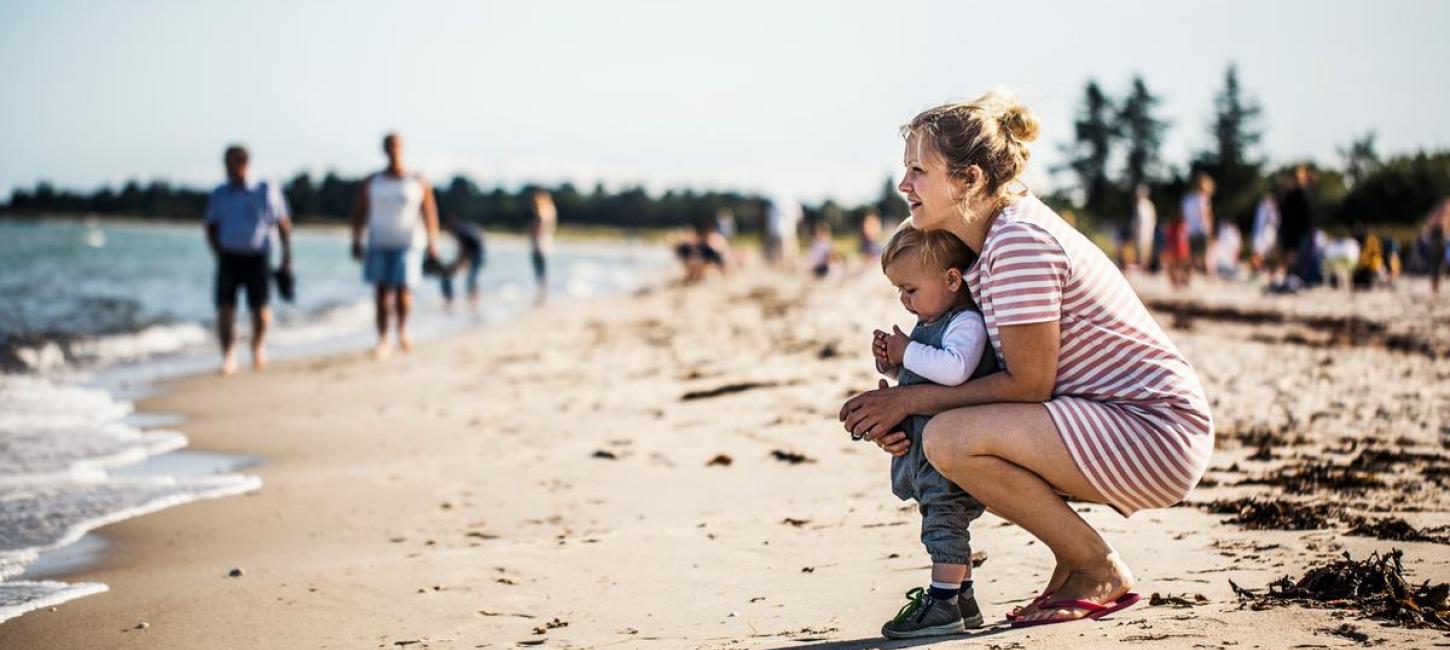 Liv på Saksild Strand