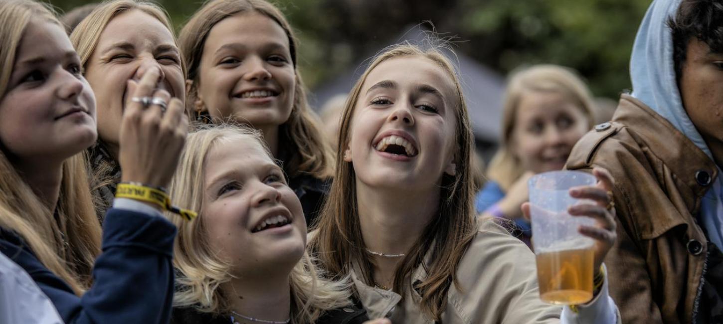 Unge festivals gæster til Wall of Sound