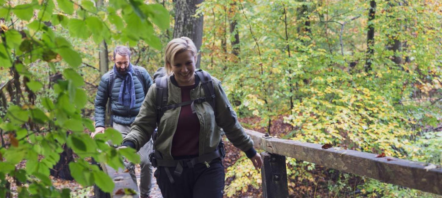 På vandretur i Boller Skov