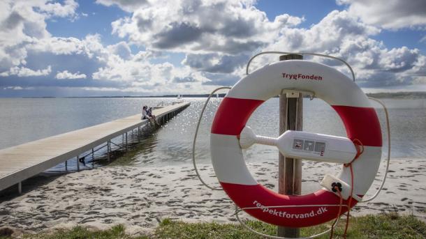 Redningskrans ved Langelinie strand 