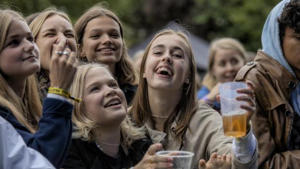 Unge festivals gæster til Wall of Sound