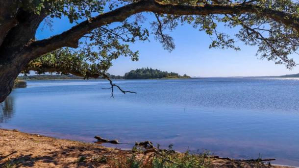 Billede af Mossø set fra Klostermølle