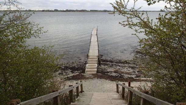 Badebroen ved Sondrup Strand