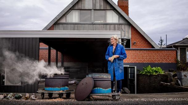 Eva Keramiker ved Rude Strand 
