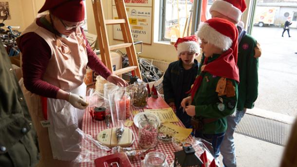 Jul på Industrimuseet