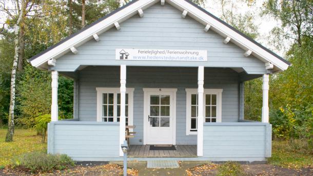 En stor hytte hos Hedensted Put & Take