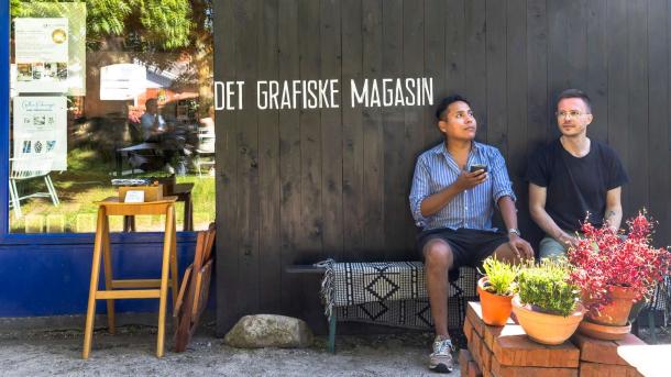 Det Grafiske Magasin på Hjarnø