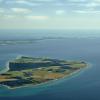 Tunø i Det Østjyske Øhav set fra luften