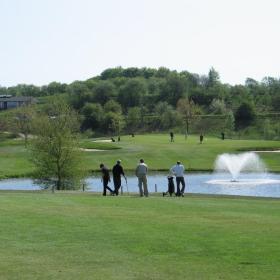 Golf ved Horsens Golfklub i Kystlandet
