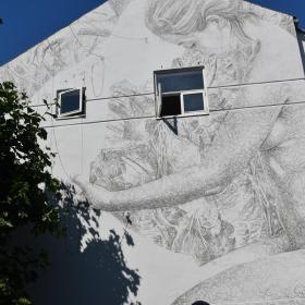 Street art gavl i Horsens