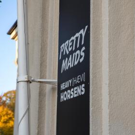 Lokalhistorisk udstilling på Horsens Museum om 80er heavy metal bandet Pretty Maids