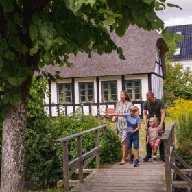 Familie på tur