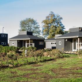 Hytter på Horsens City Camping